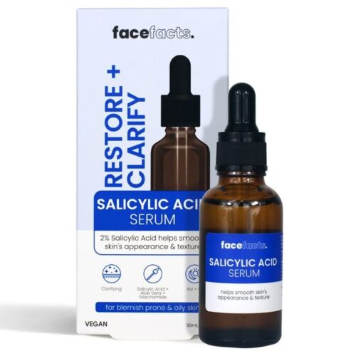 Face Facts Restore and Clarify Salicylic Acid Serum - 30ml