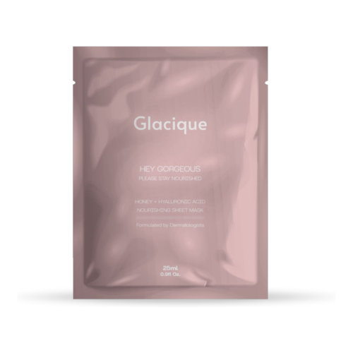 Glacique Honey + Hyaluronic Acid Sheet Mask