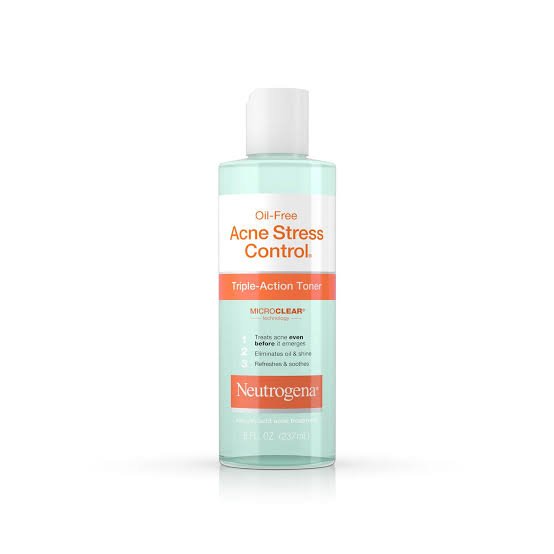 Neutrogena Oil-Free Acne Stress Control Triple-Action Toner -237ml - Image 2