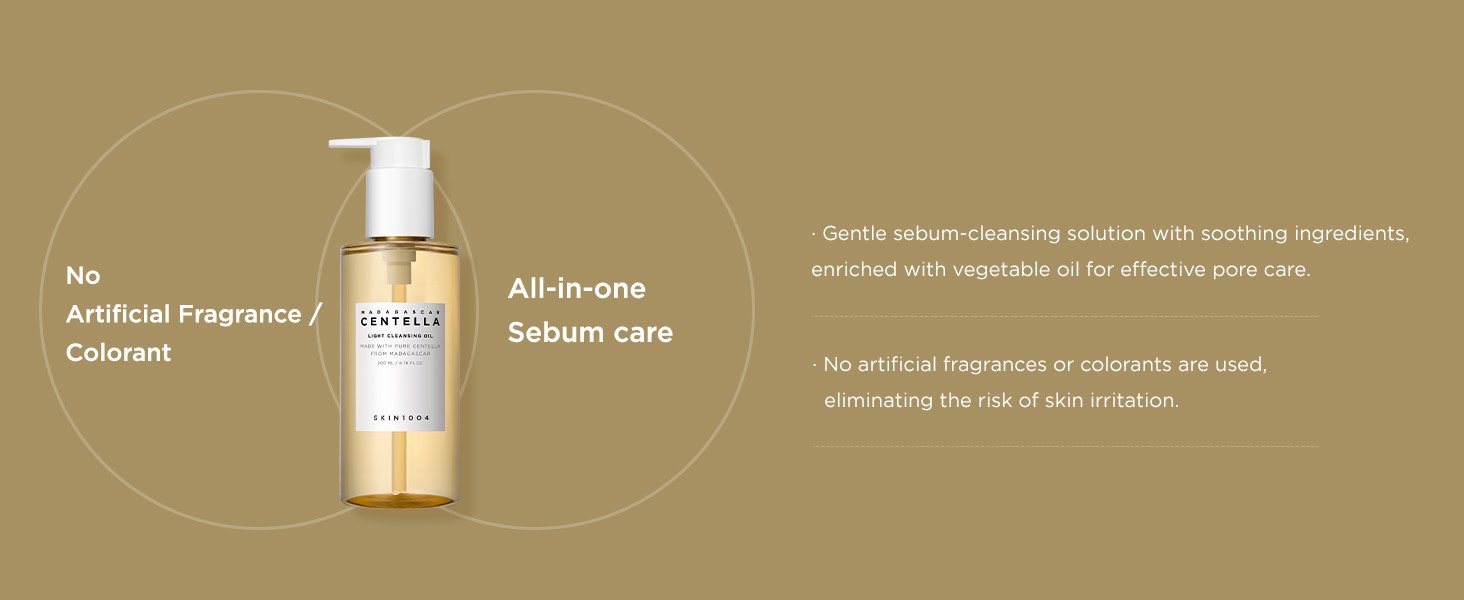 SKIN1004 Madagascar Centella Light Cleansing Oil-200ml - Image 4