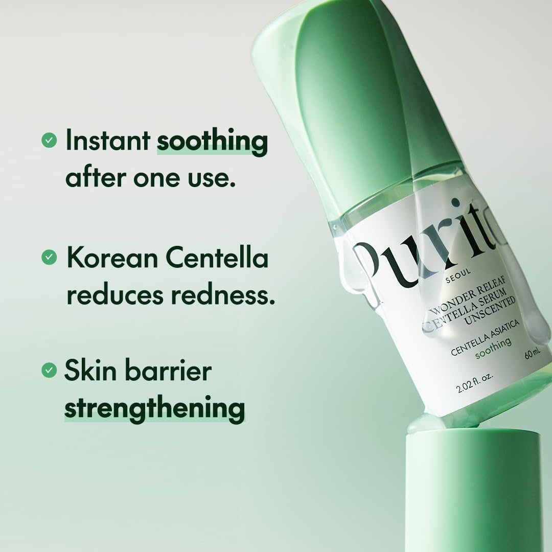 Purito SEOUL Wonder Releaf Centella Serum Unscented-60ml - Image 3