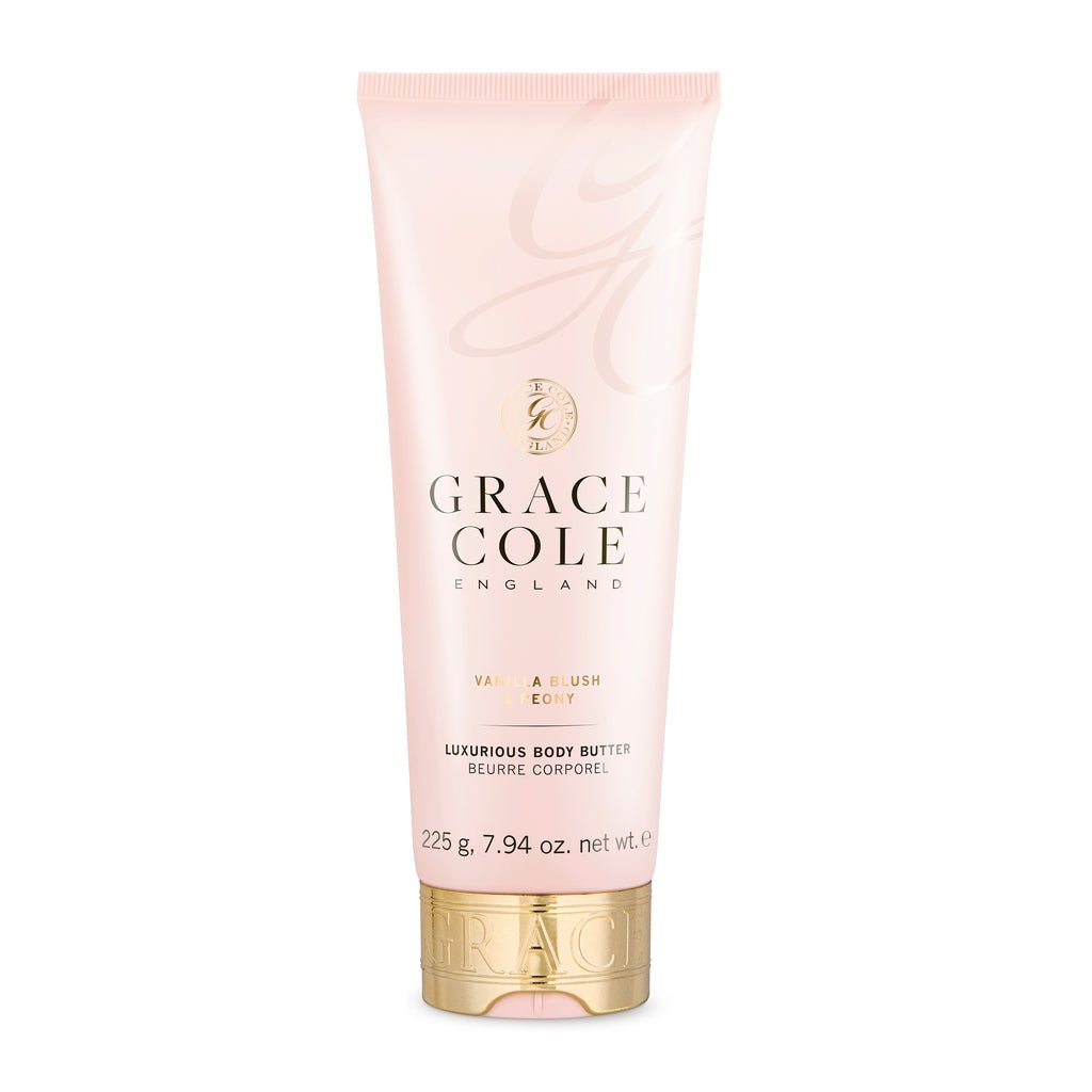 Grace Cole Vanilla Blush & Peony Body Butter - 225g