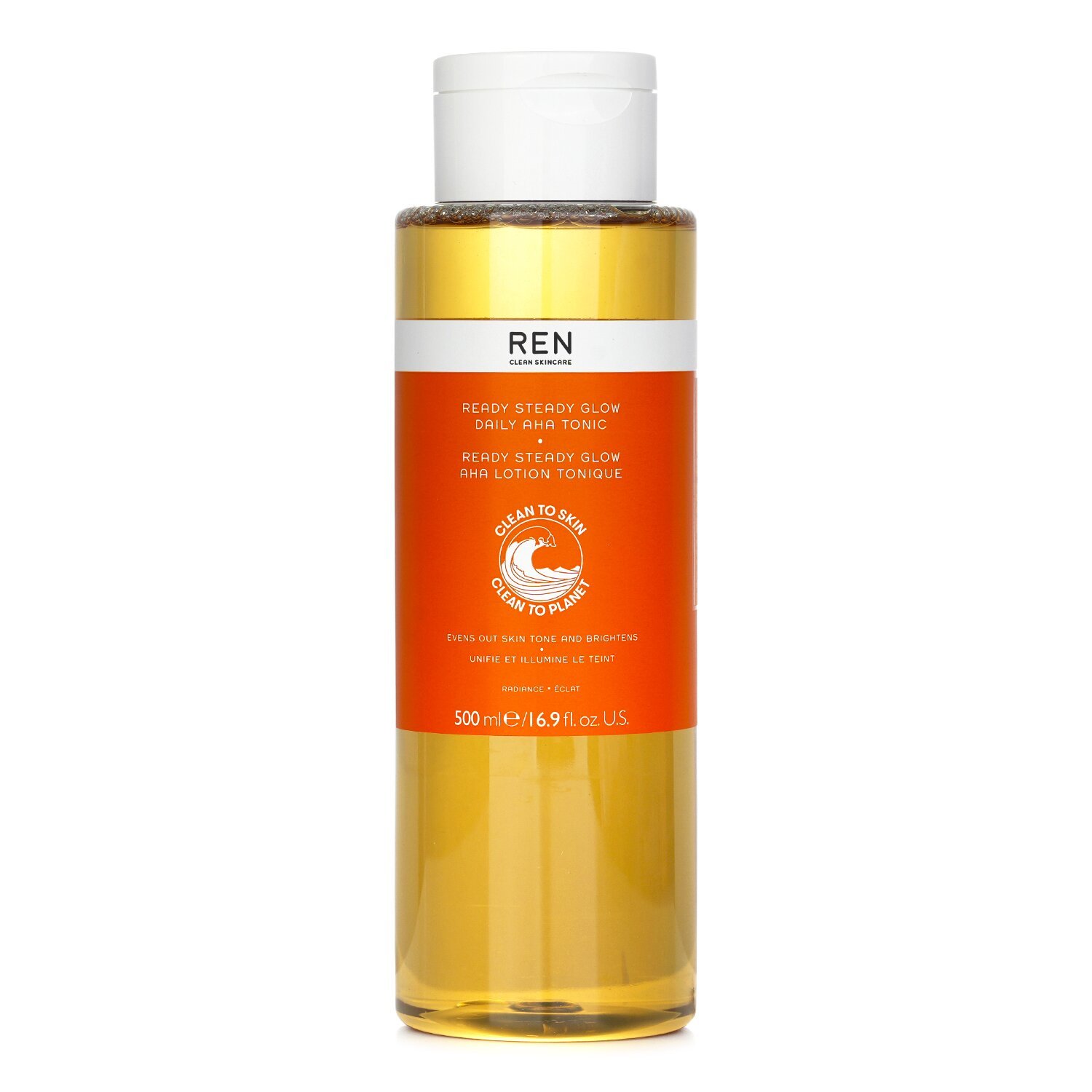 REN Clean Skincare Steady Glow Daily Toner - 500ml(Limited Edition)