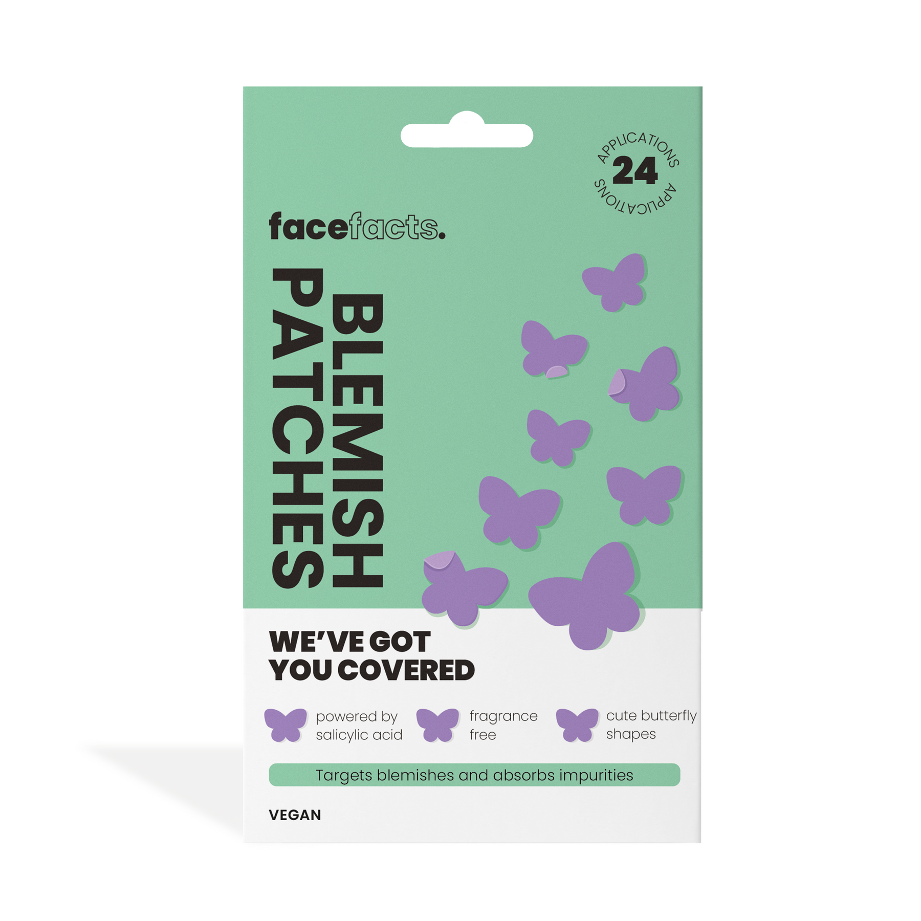 Face Facts Blemish Patches – Butterfly (24 count?)