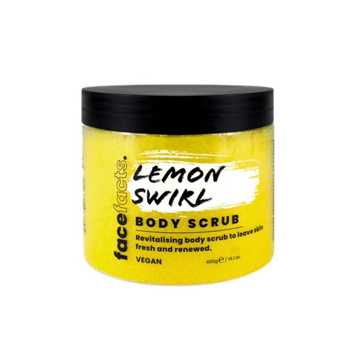 Face Facts Lemon Swirl Body Scrub - 400g