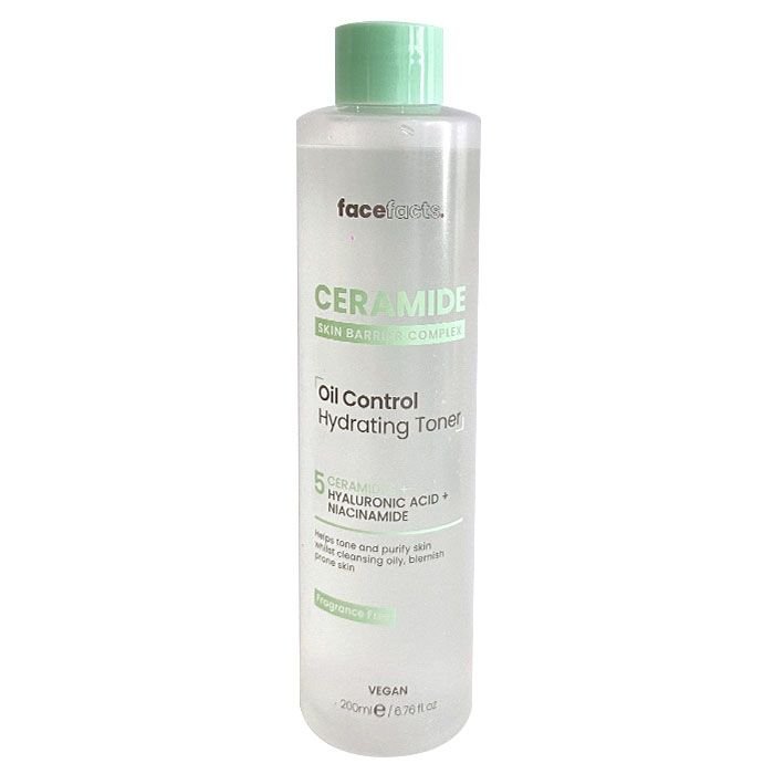 Face Facts Ceramide Oil Control Hydrating Toner - 200ml