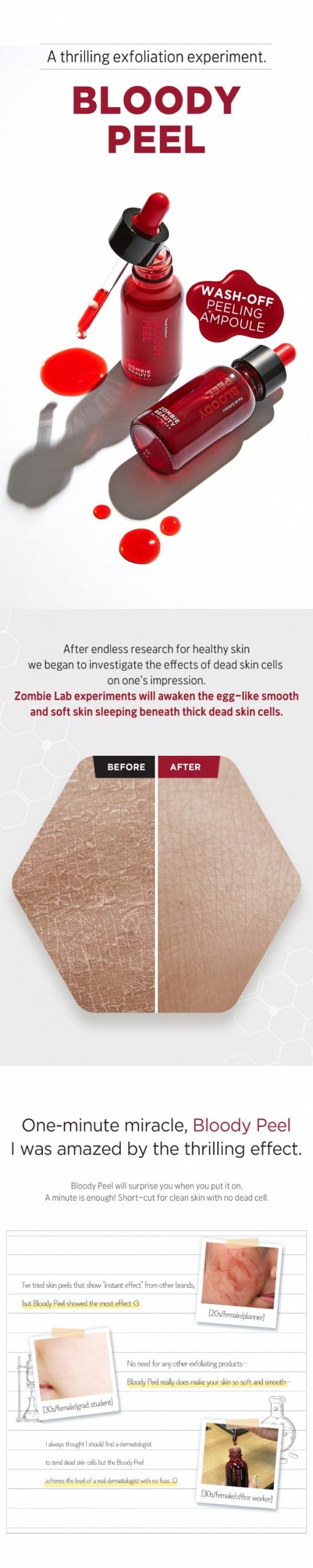 SKIN1004 Zombie Beauty Bloody Peel - 30ml - Image 7