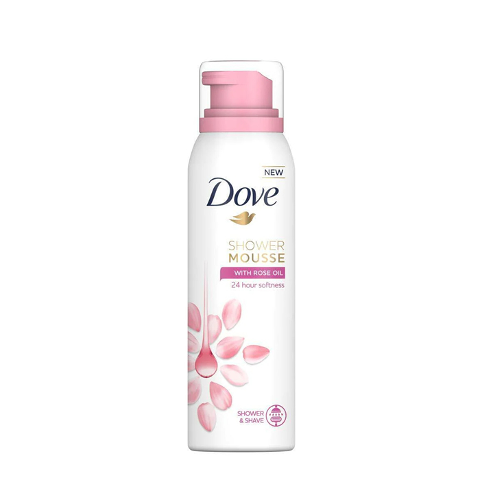 Dove Shower Mousse-rose Oil 200ml