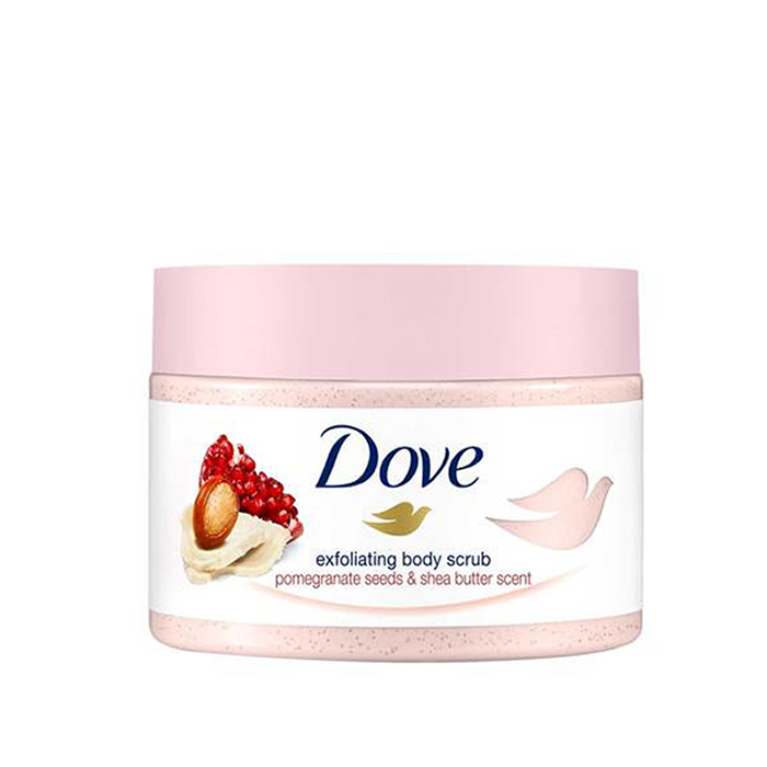 Dove Exfoliating Body Scrub Pomegranate & Shea Butter 225ml