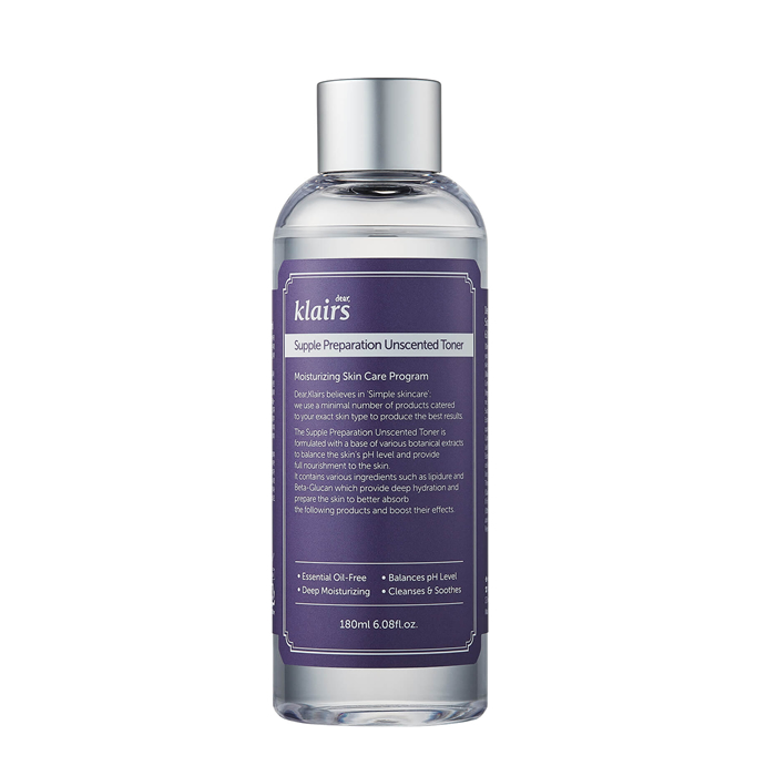 Klairs Supple preparatiom unscented Toner-180ml
