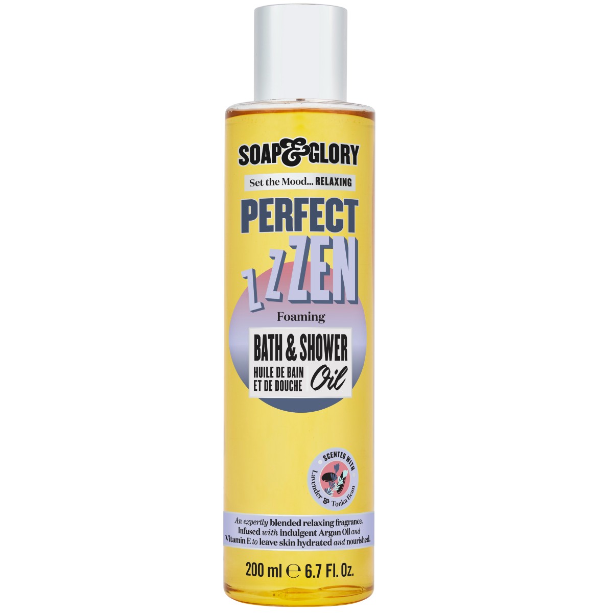 Soap and Glory Perfect Zen Foaming Shower Oil - 200ml