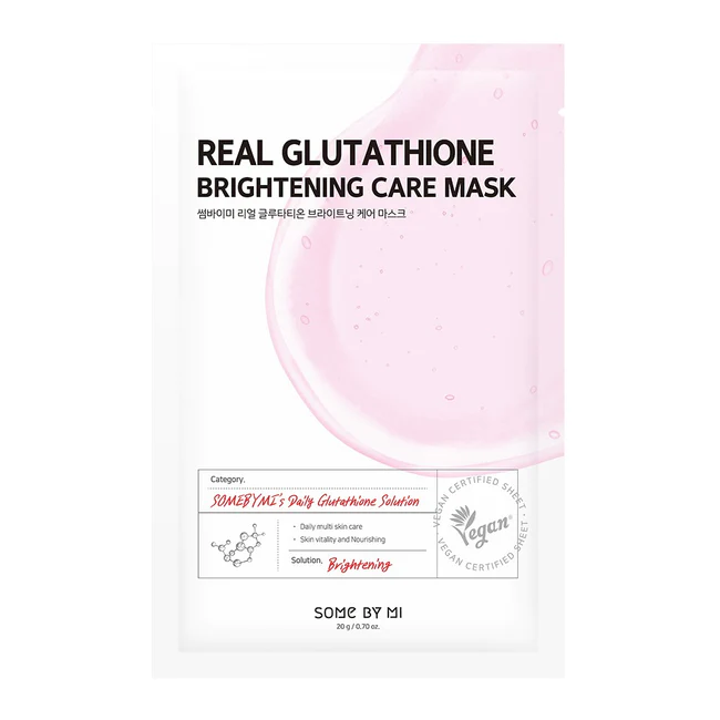 Some by mi Real Glutathione Brightening Care Mask - 1 sheet mask
