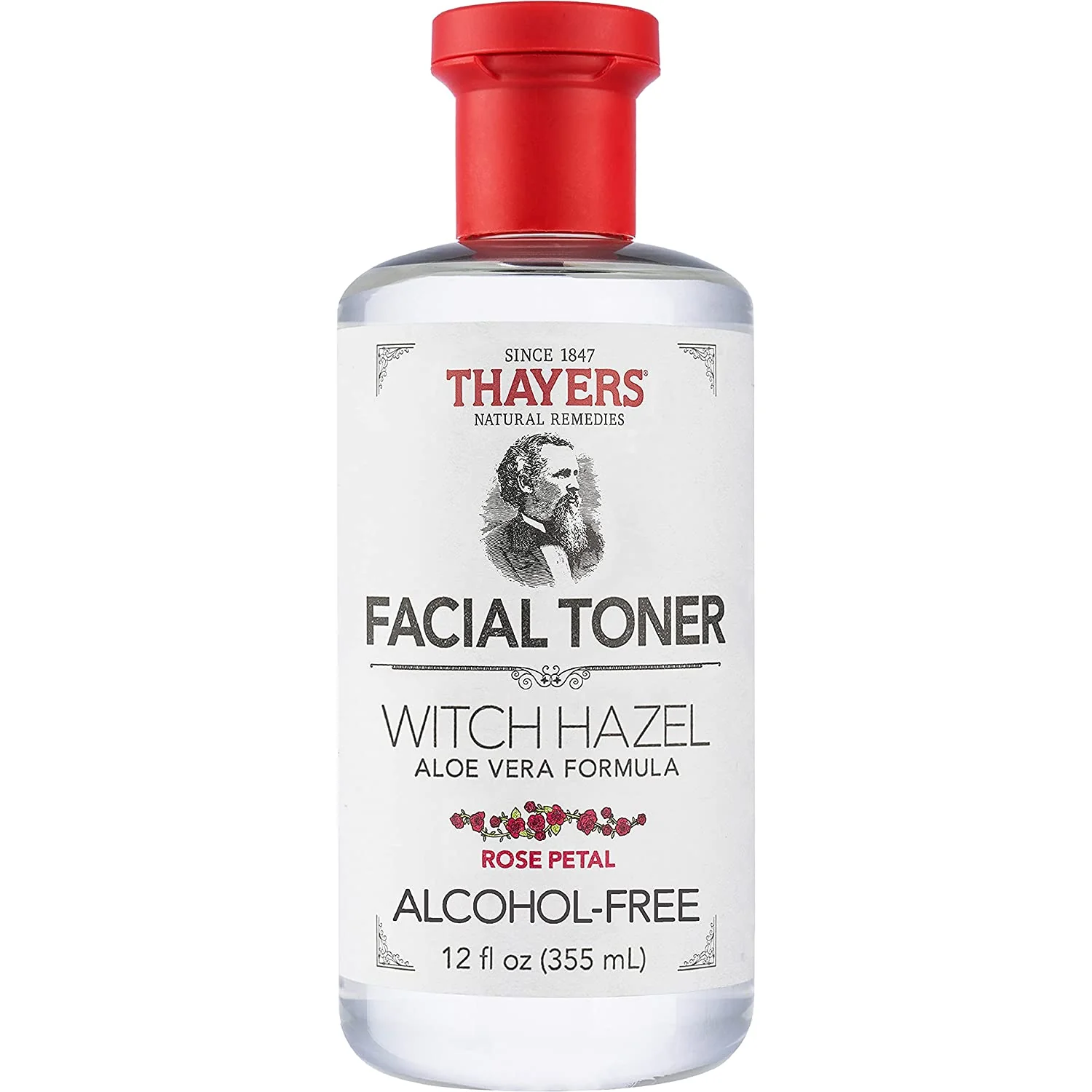Thayers Facial Toner Witch Hazel - Rose Petals - 355ml