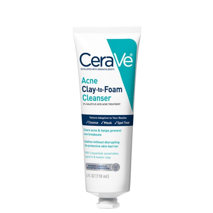 Cerave Acne Clay to Foam Cleanser - 118ml