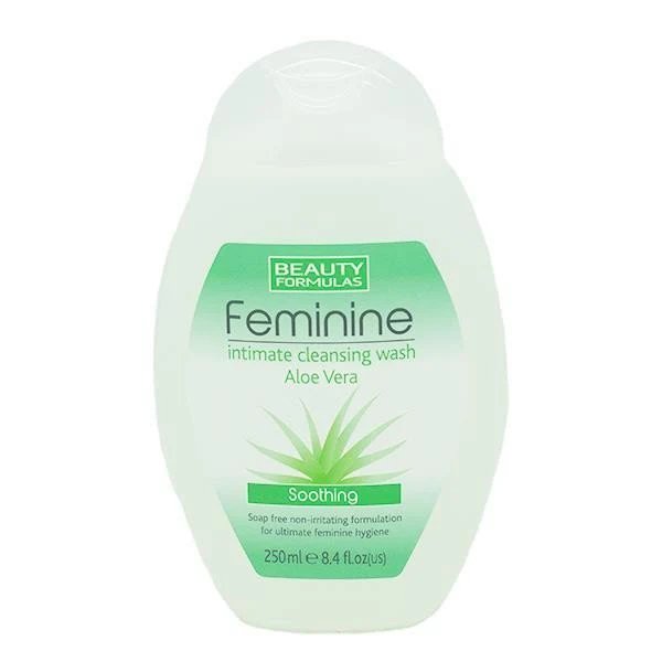 Beauty Formulas Aloe Vera Soothing Intimate Cleansing Wash – 250ml