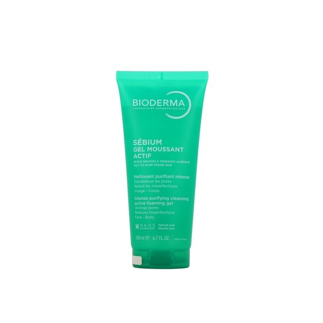 Bioderma Sebium Gel Moussant Actif Cleansing Active Foaming Gel - 200ml