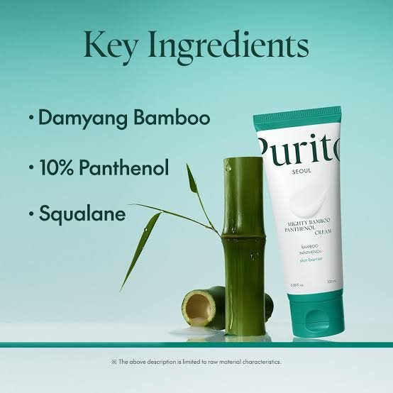 Purito Mighty Bamboo Panthenol Cream - 100ml - Image 4