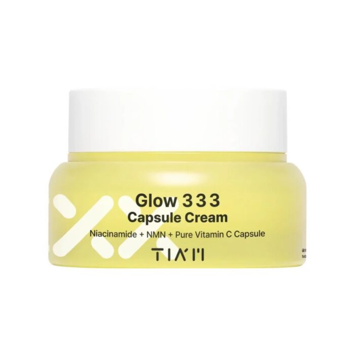 TIAM Glow 333 Capsule Cream Niacinamide + NMN + Pure Vitamin C Capsule -55ml