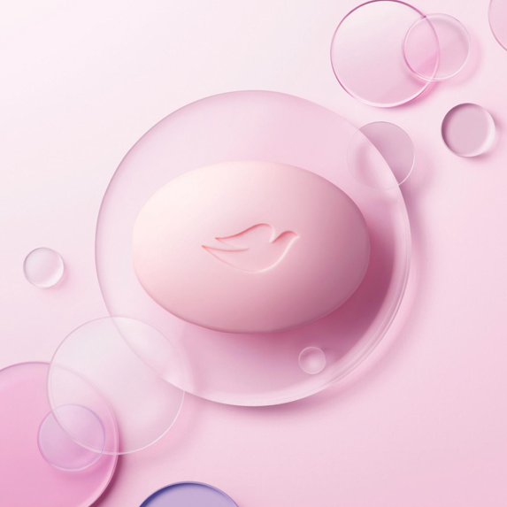 Dove Beauty Bar Gentle Skin Cleanser Pink Bar -106g (USA) - Image 3