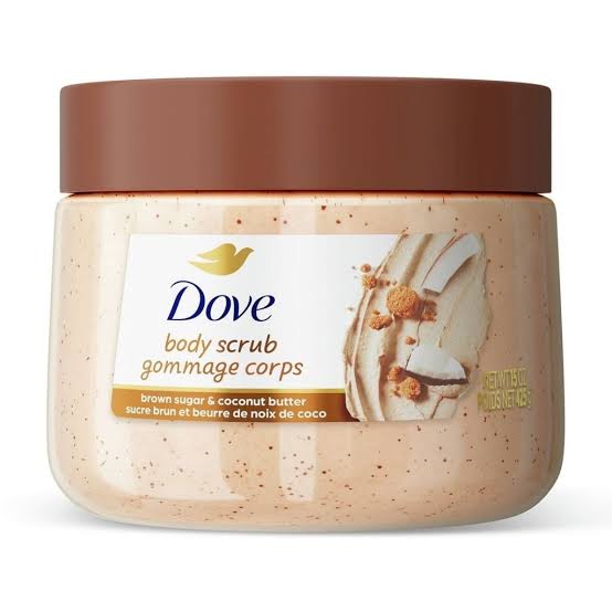 Dove Body Scrub Brown Sugar And Coconut Butter 425g