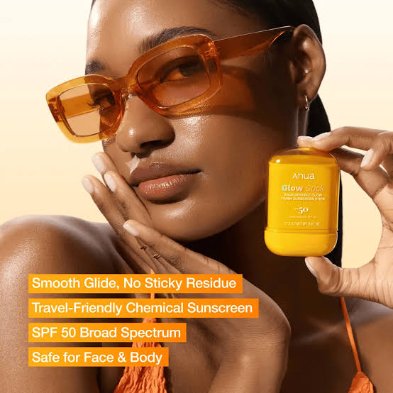 Anua Invisible Glow Finish Sunscreen Stick-18g - Image 3